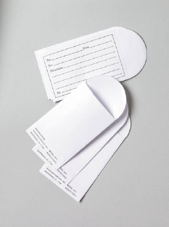 Envelope Printed for Pills White 3½ X 2¼ Inch by Dukal Corporation  ID 4415